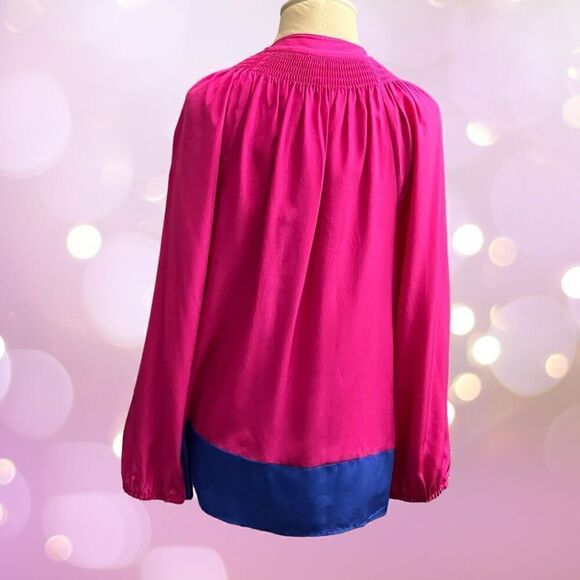 Lilly Pulitzer 100% Silk Blouse / SZ: S / NWOT - Picture 3 of 7